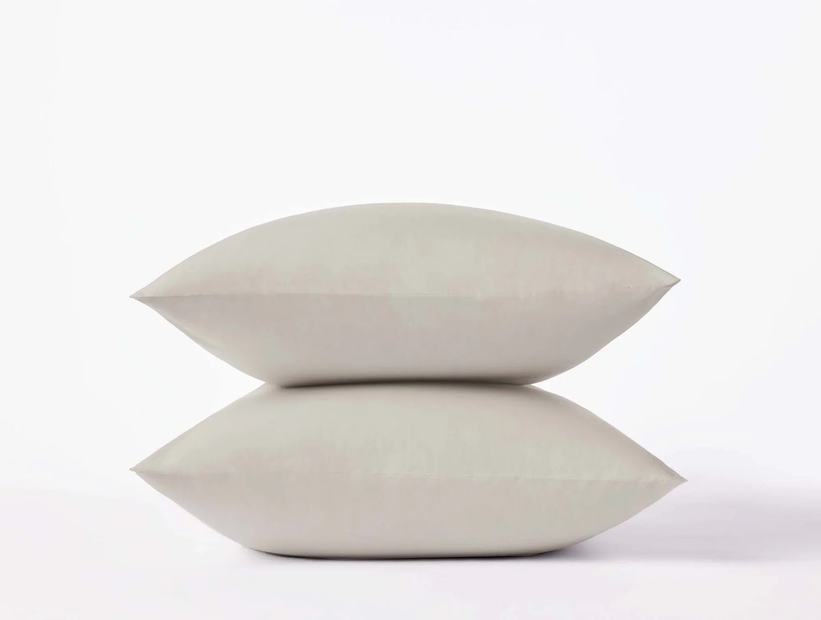 Coyuchi Stone Refined Organic Percale Sheet Set