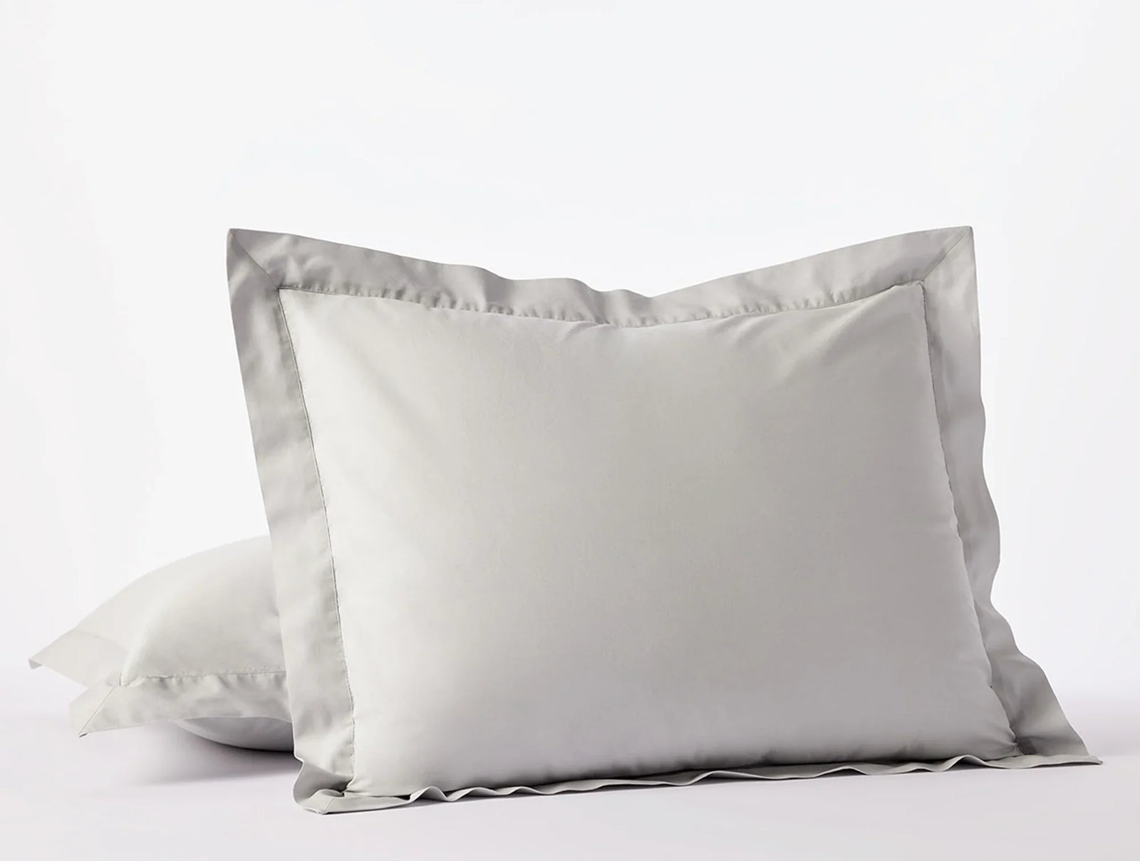 Coyuchi King Sham Seal Refined Organic Percale Duvet Cover