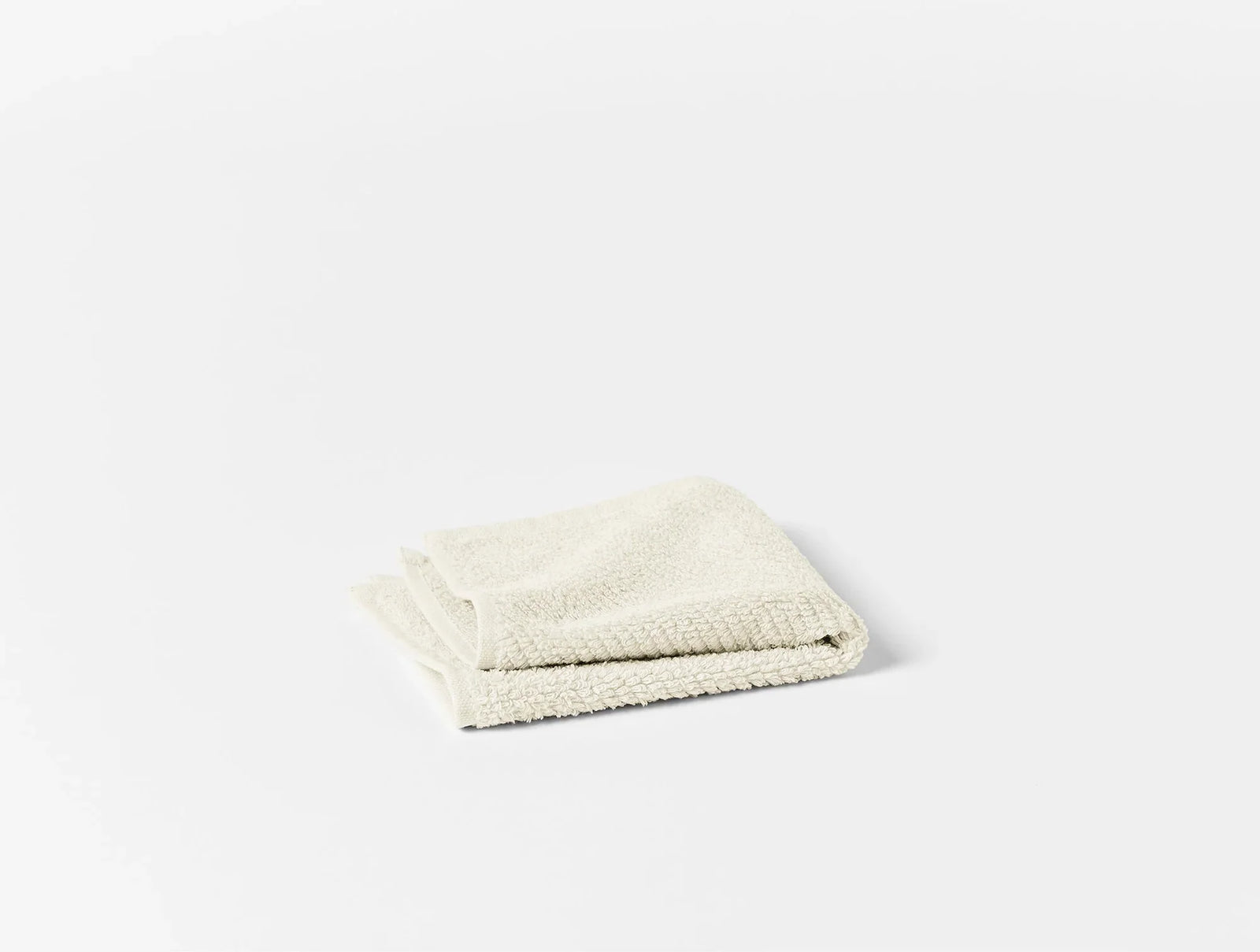 Coyuchi Wash Cloths - Set of 6 Undyed Air Weight Organic Towels & Bath Mats