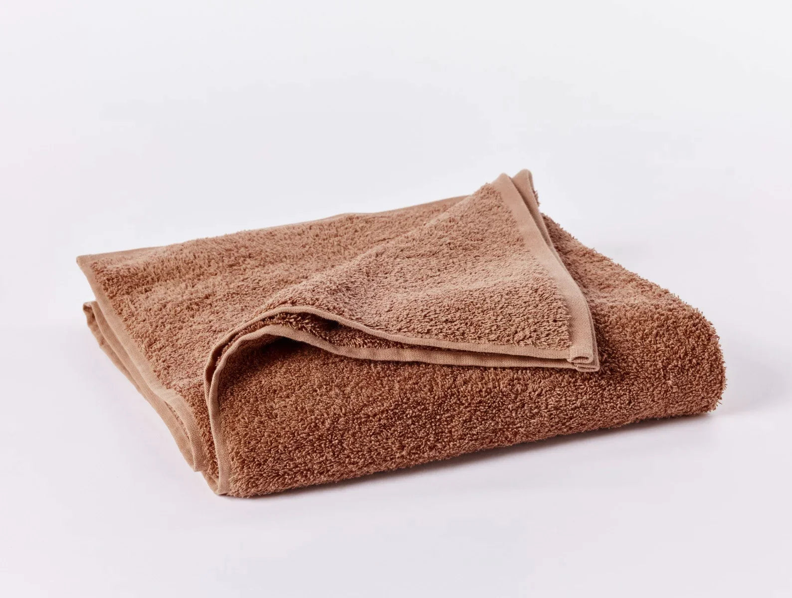 Coyuchi Praline Cloud Loom Organic Towels & Bath Mat