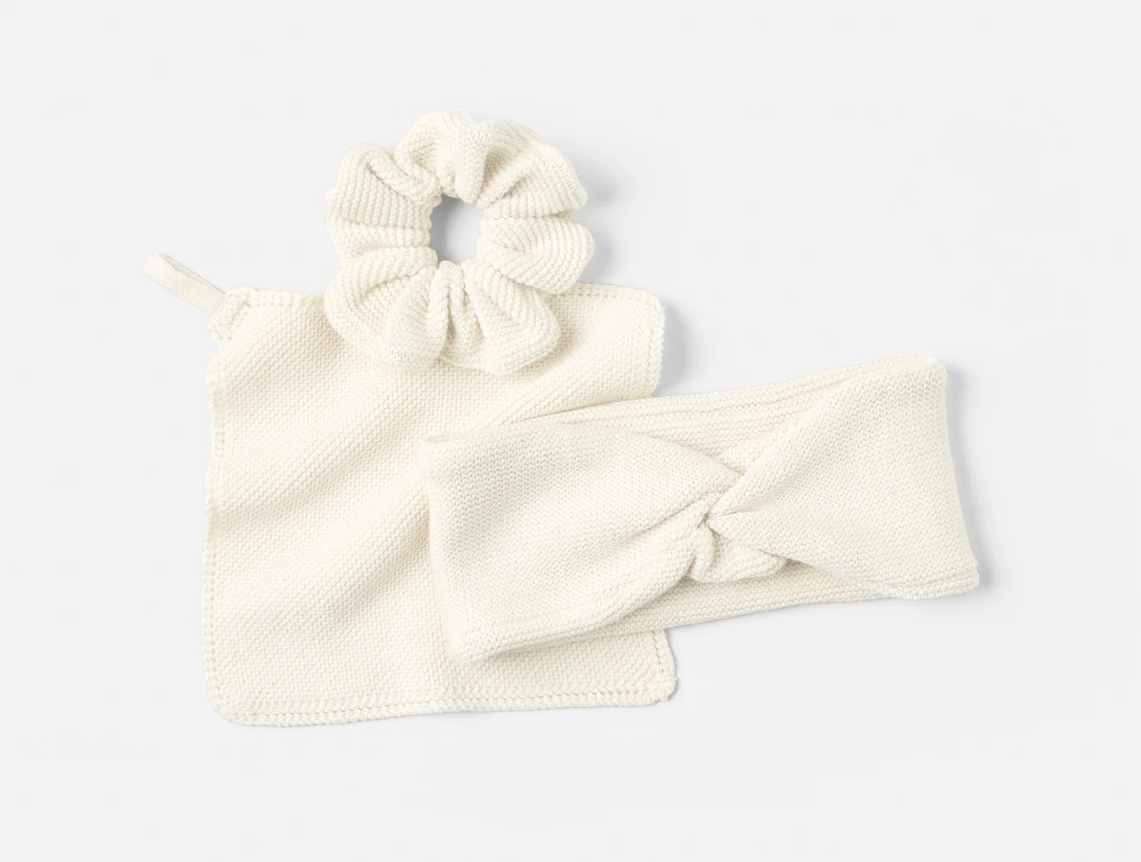 Coyuchi Undyed Bare Organic Knit Gift Set