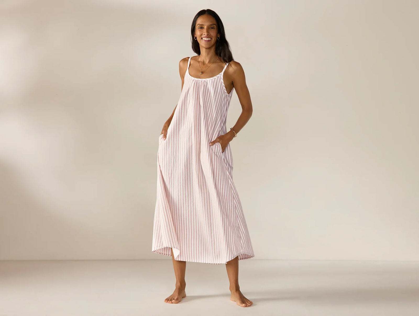 Coyuchi Women’s Isla Organic Cotton Night Dress
