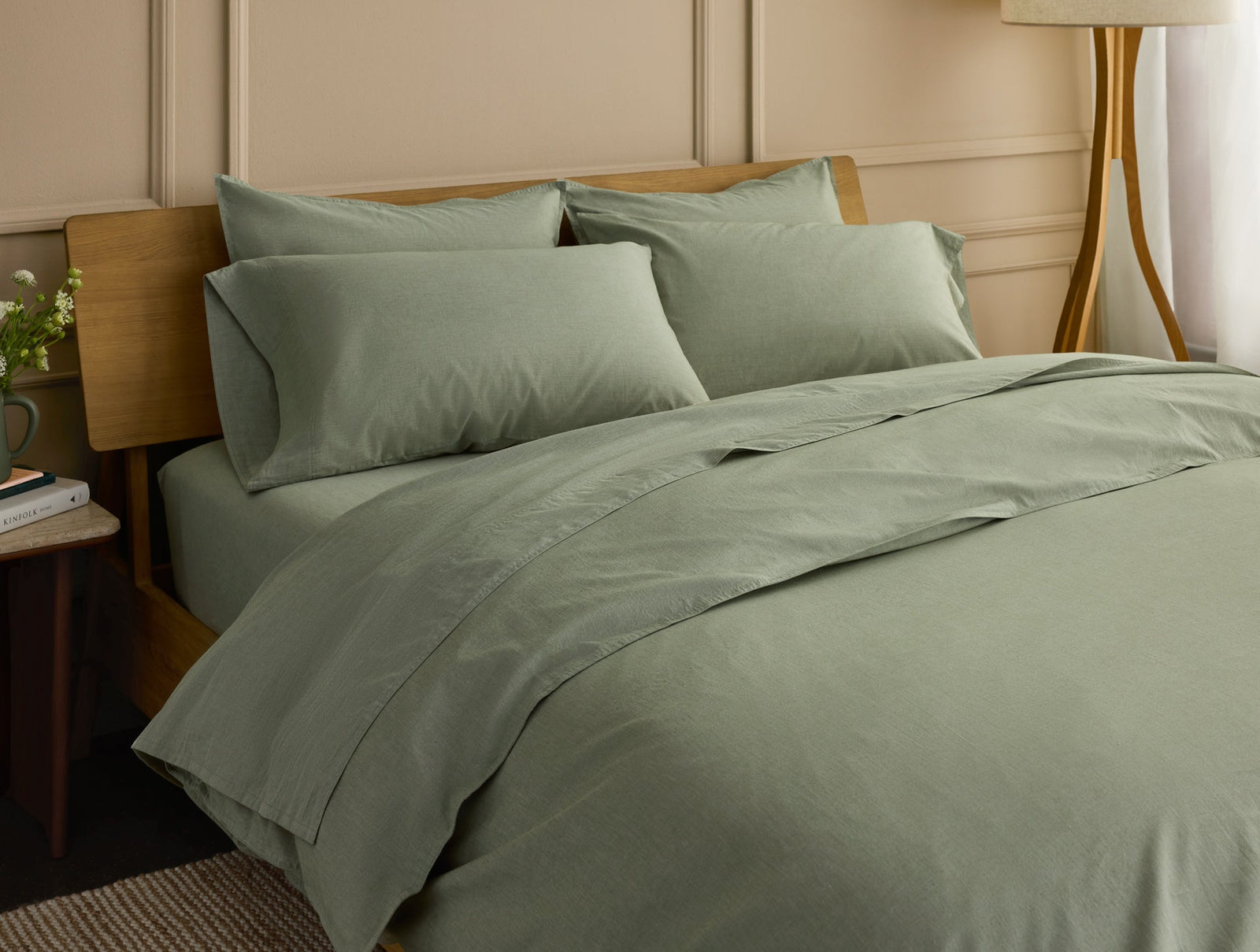 Organic Crinkled Percale™ Sheet Set