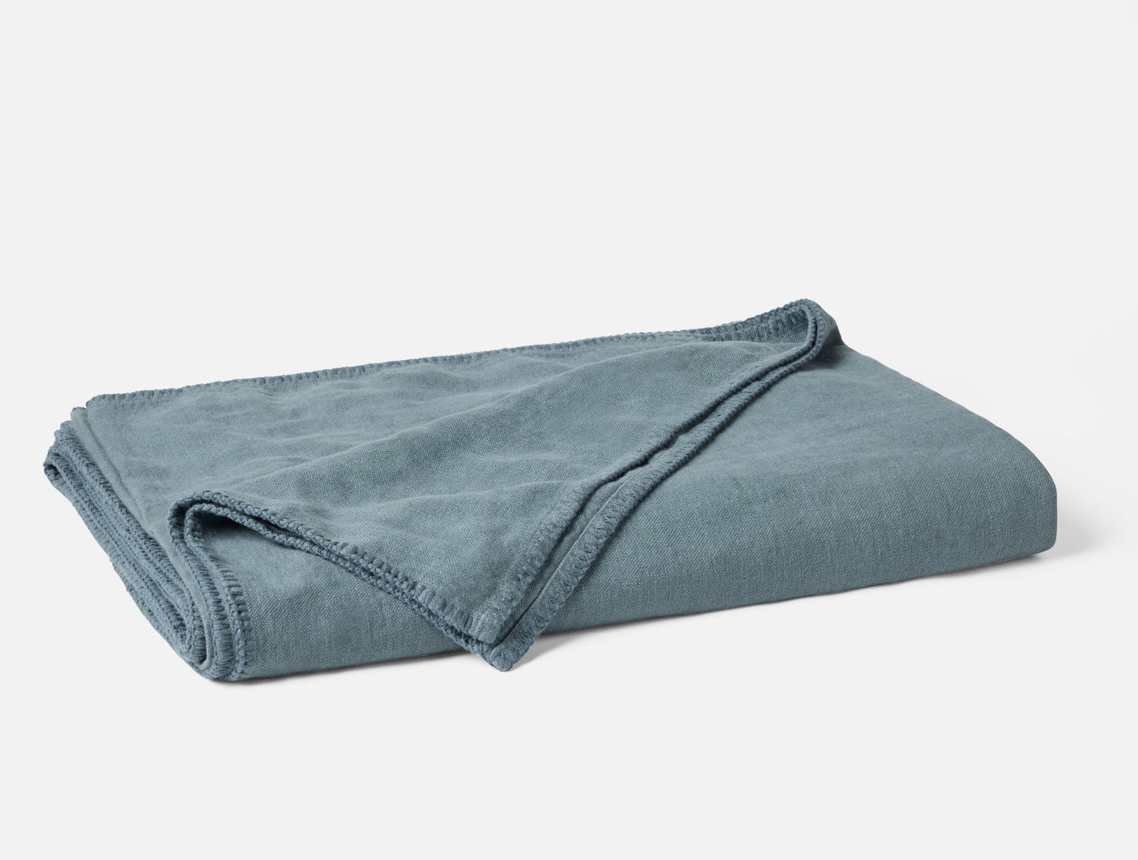 Coyuchi River Helena Organic Linen Blanket