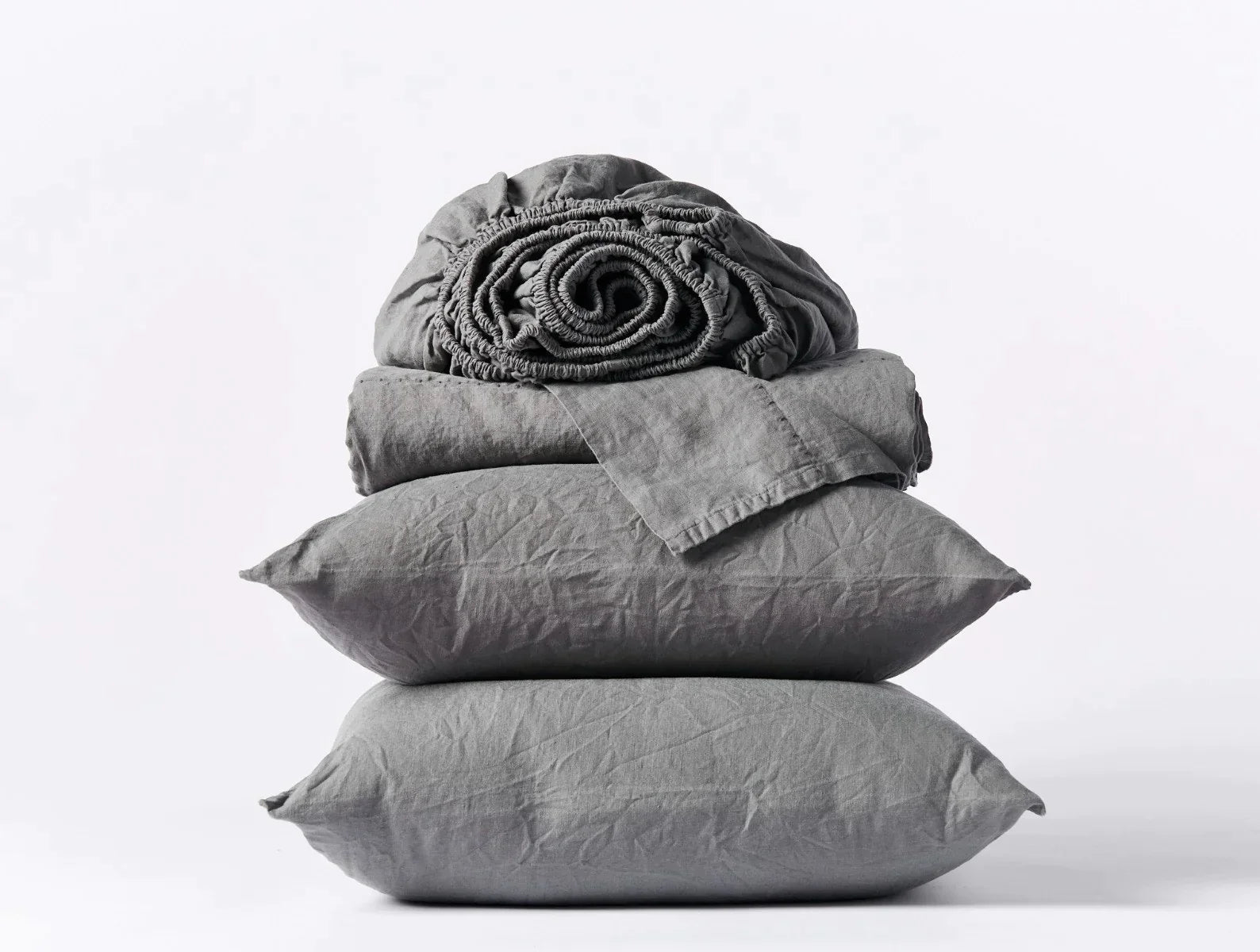 Coyuchi Organic Relaxed Linen Fitted Sheet