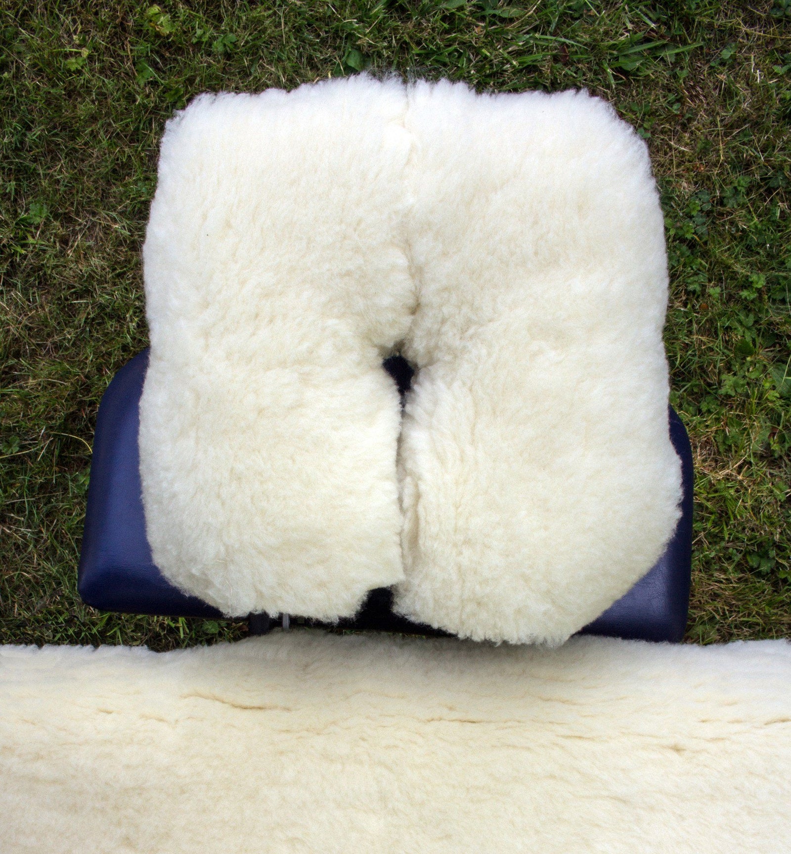 Holy Lamb Organics Headrest Cover Happy Lamb Fleece - PREORDER NOW!