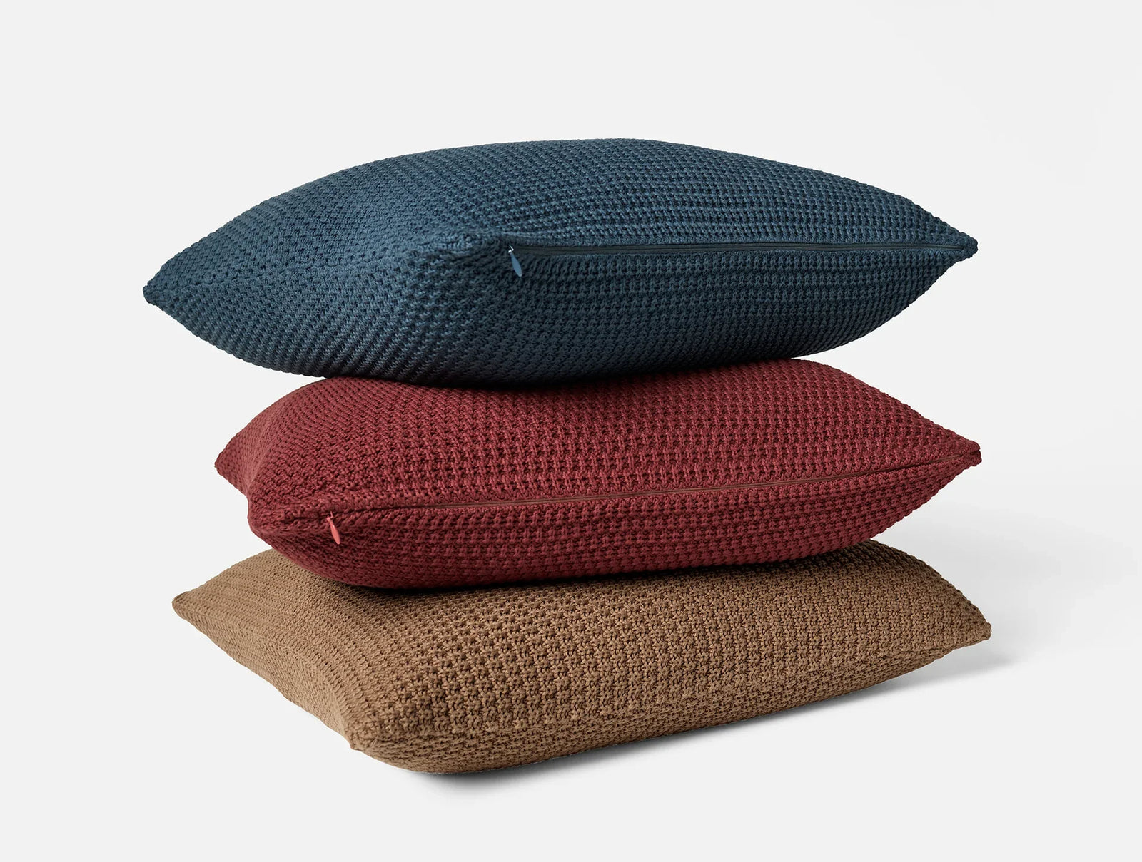 Coyuchi Avalon Organic Knit Decorative Pillow Cover