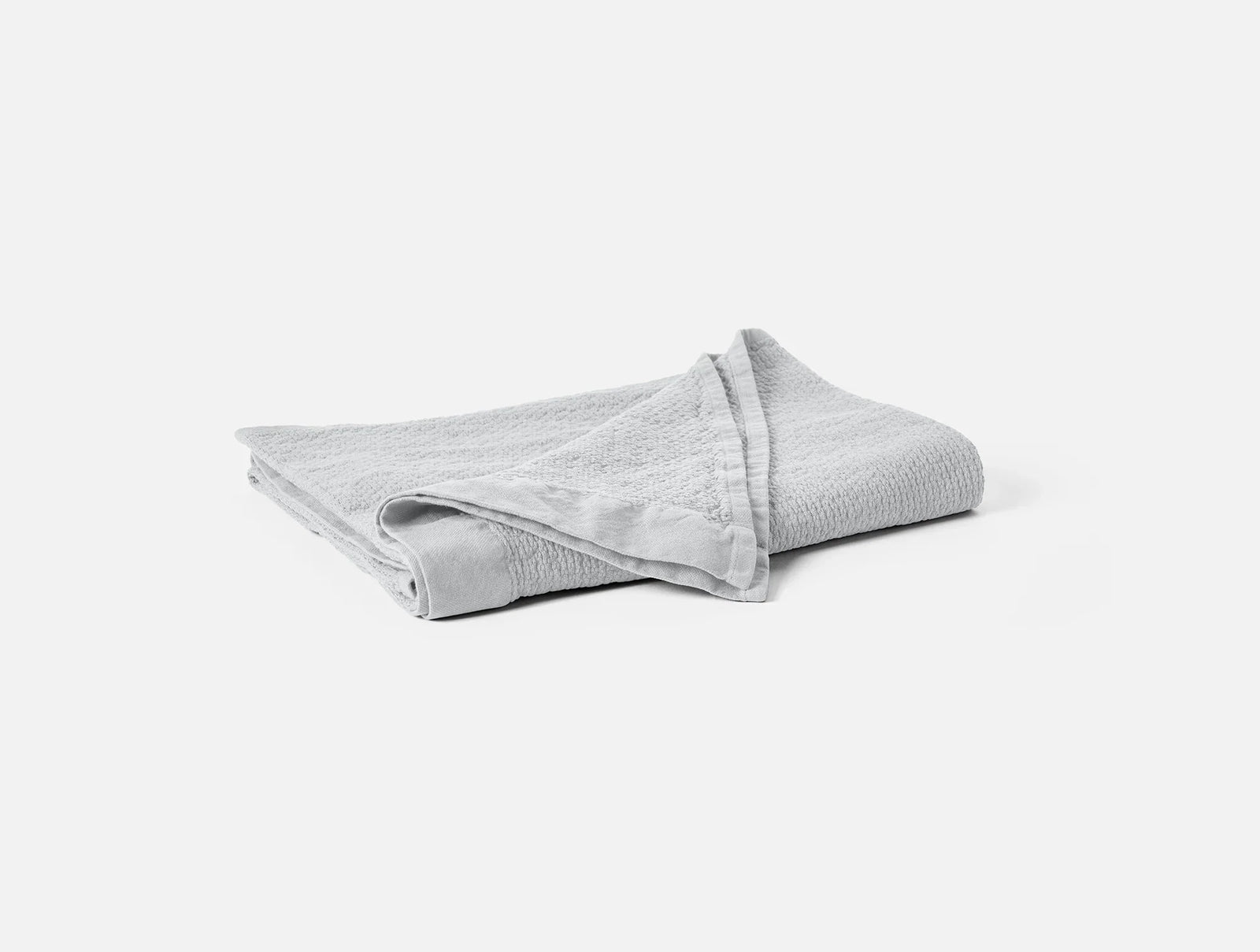 Coyuchi Bath Towel Seal Adriatic Organic Towels