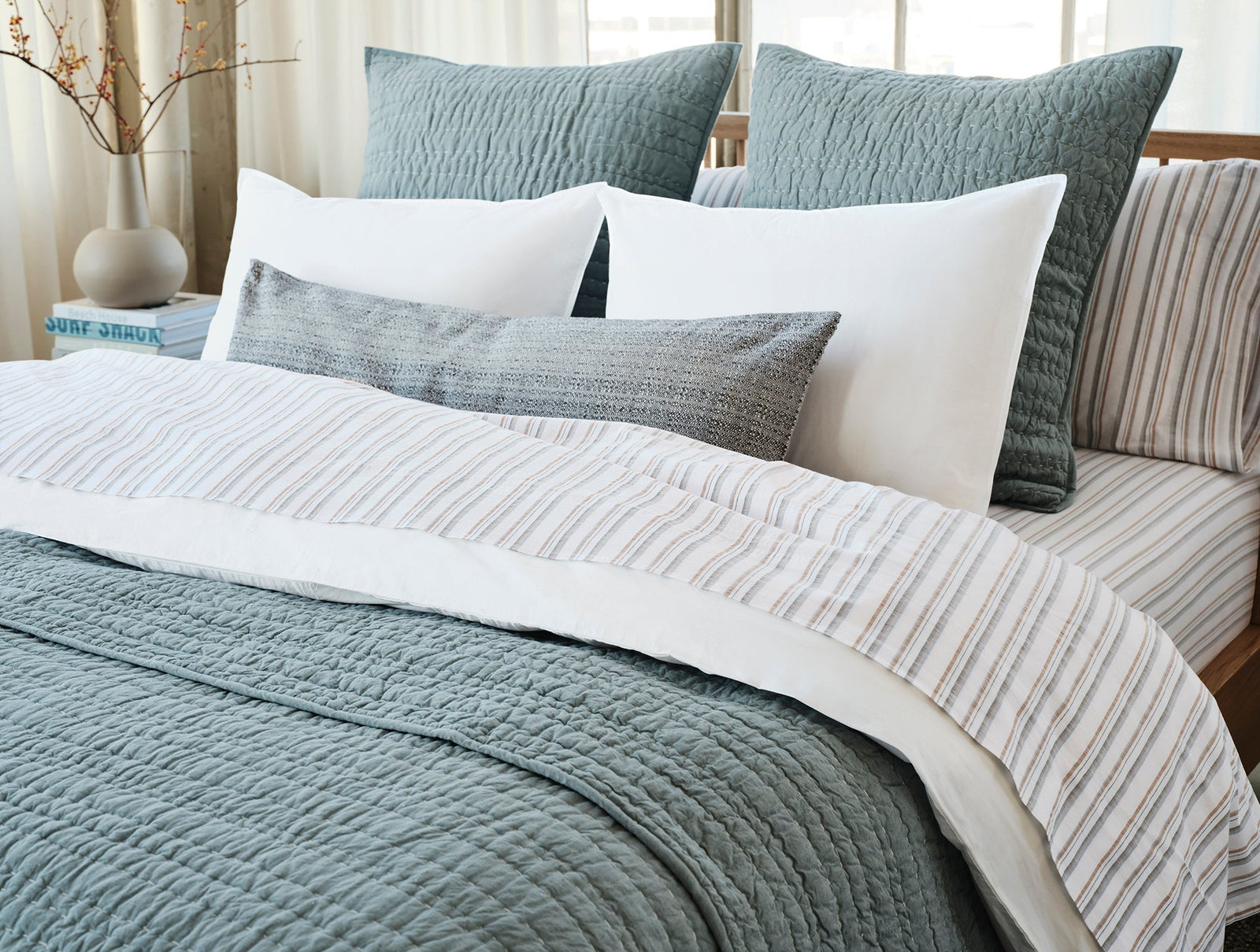 Organic Crinkled Percale™ Sheet Set