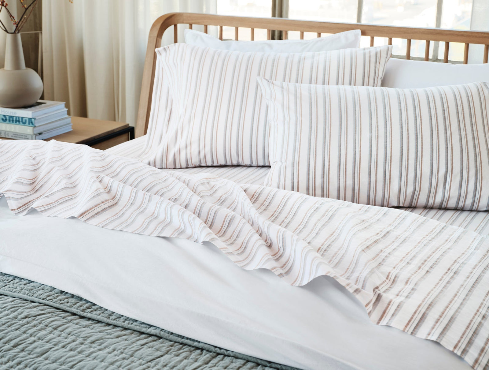 Organic Crinkled Percale™ Sheet Set