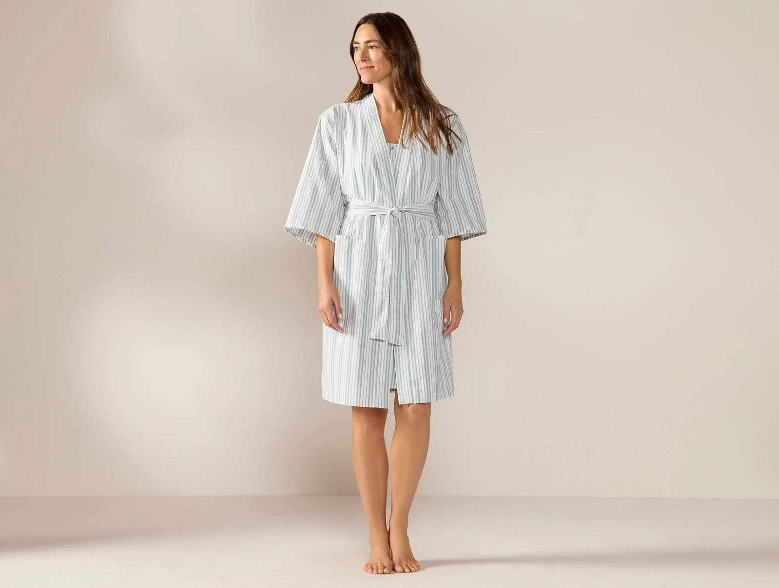 Coyuchi Women's Isla Organic Cotton Robe