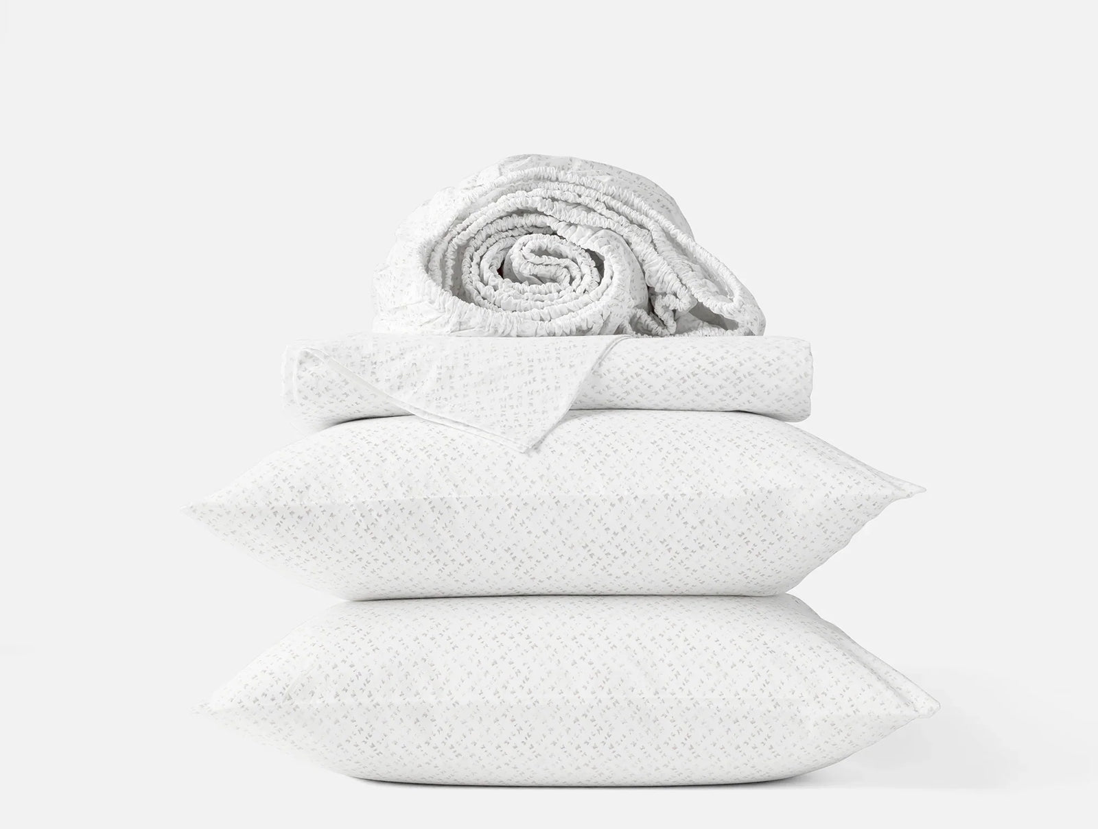 Coyuchi Organic Print Percale Sheet Set