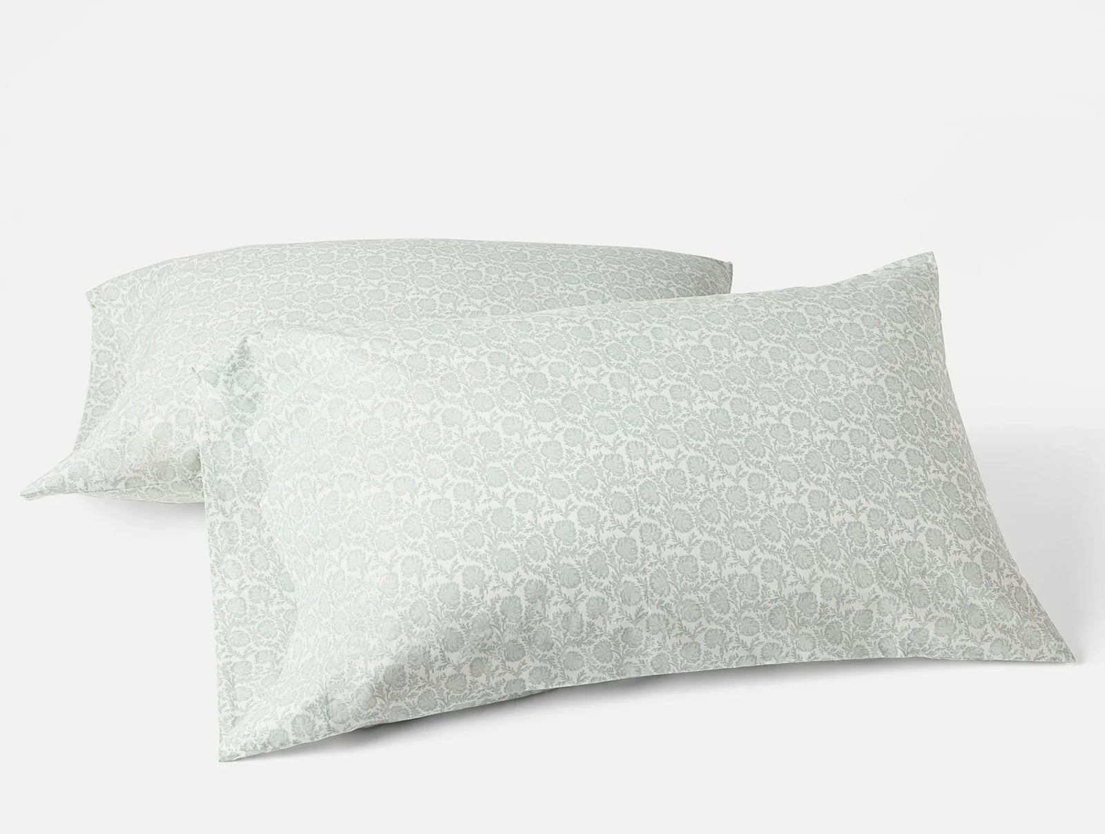 Coyuchi Dew Robles Organic Print Percale Sheet Set