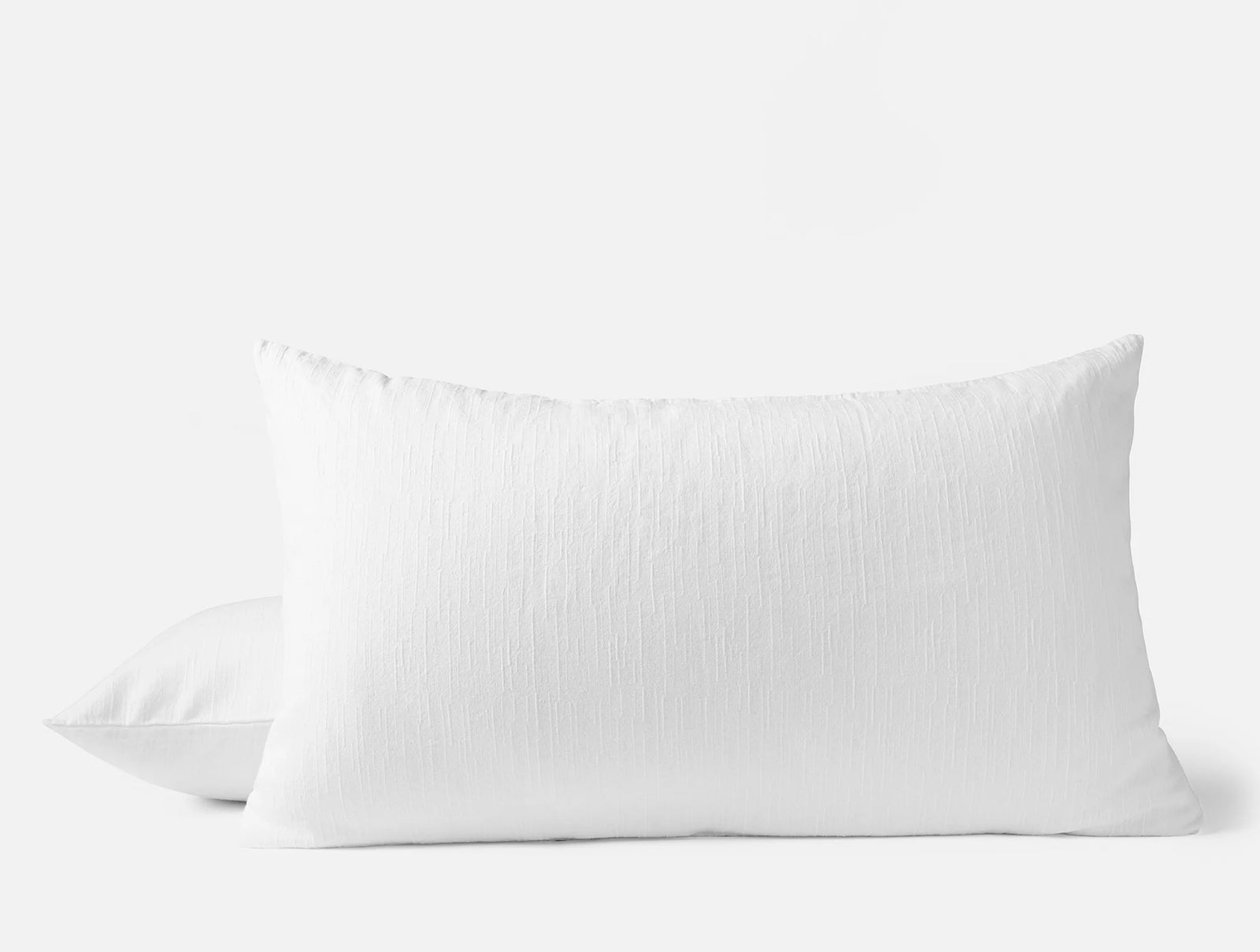 Coyuchi King Sham Alpine White Toro Canyon Organic Duvet Cover