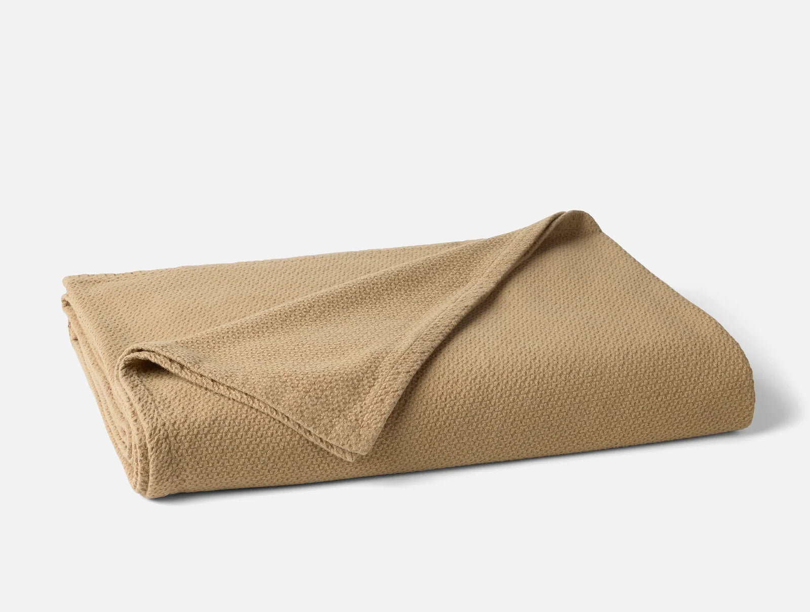 Coyuchi Full Queen Fawn Classic Organic Blanket