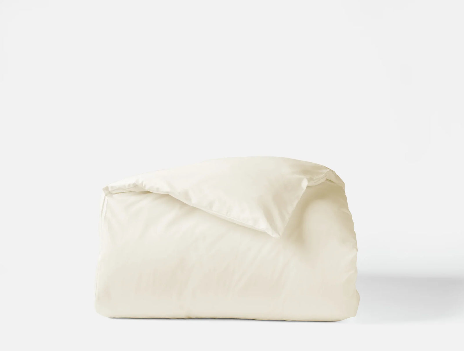Coyuchi King Cal King Undyed Heirloom Organic Sateen Duvet Cover
