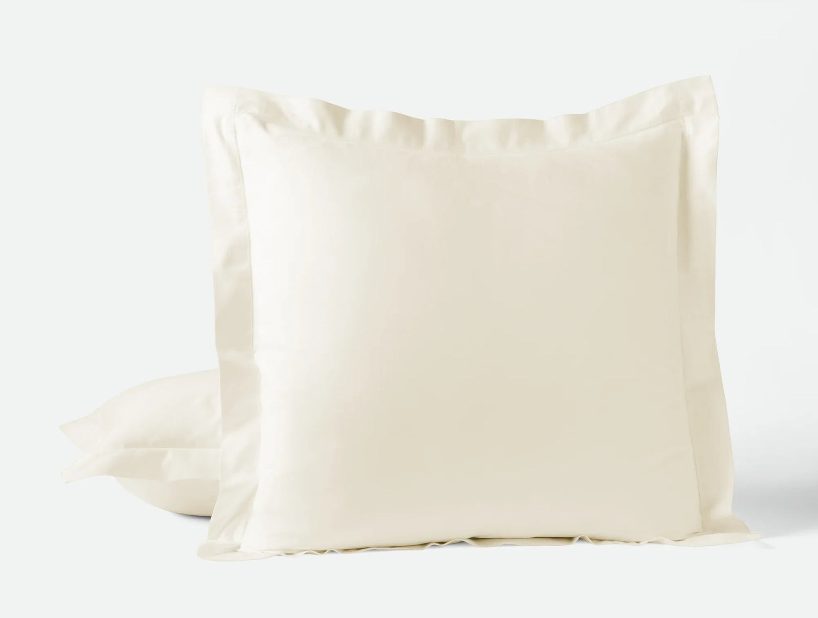 Coyuchi Sham - Euro Undyed Heirloom Organic Sateen Duvet Cover