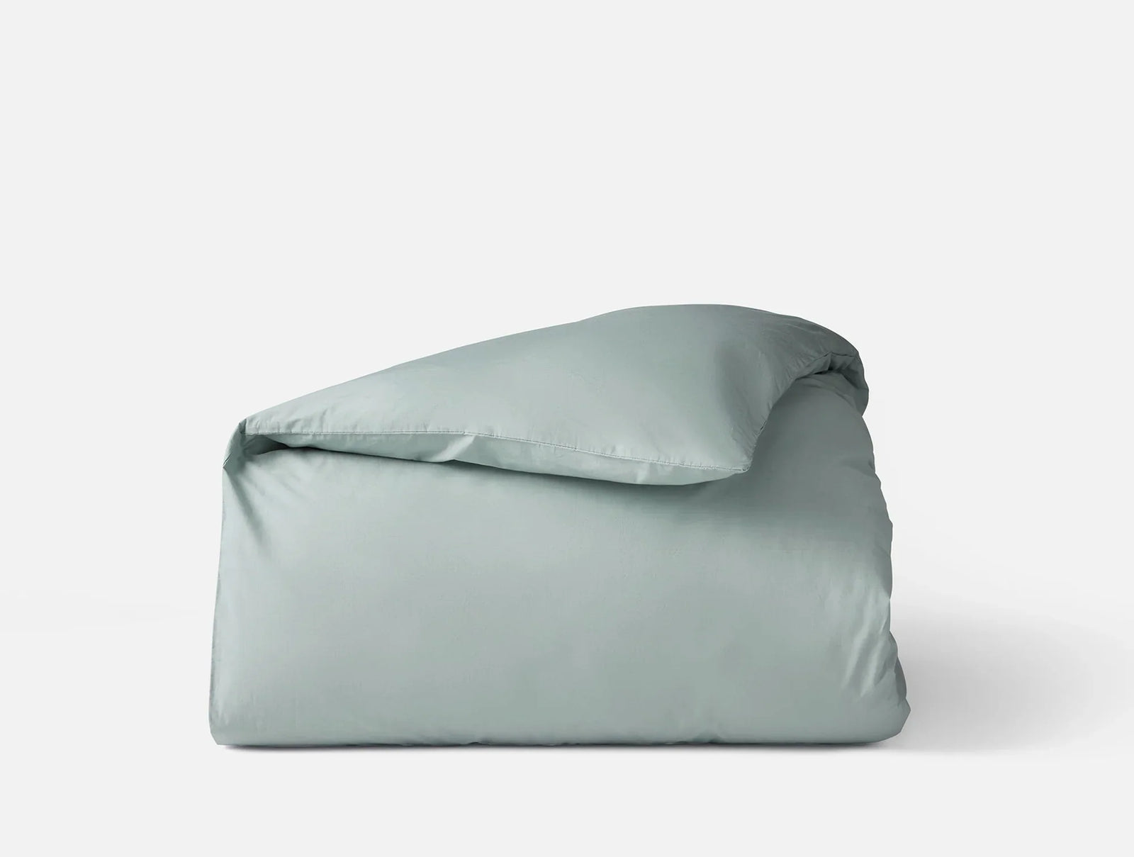 Coyuchi King CalKing Dew Refined Organic Percale Duvet Cover