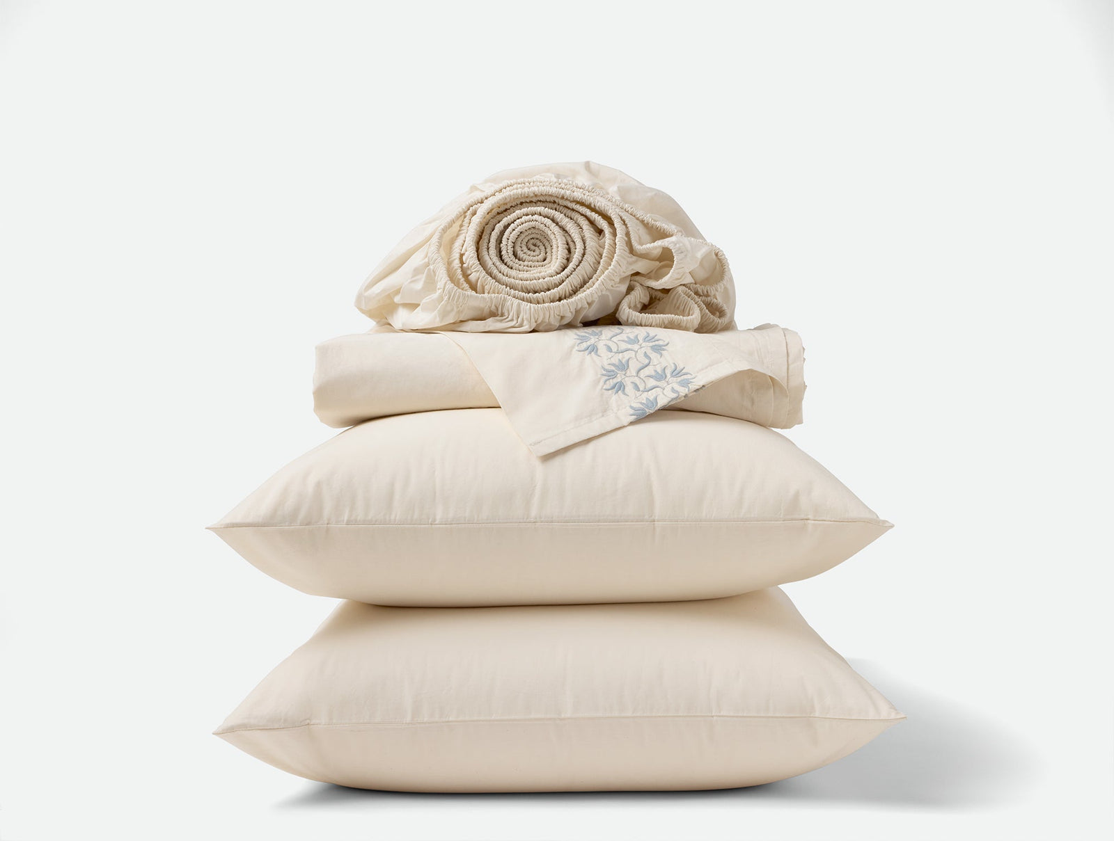 Refined Organic Percale Sheet Set