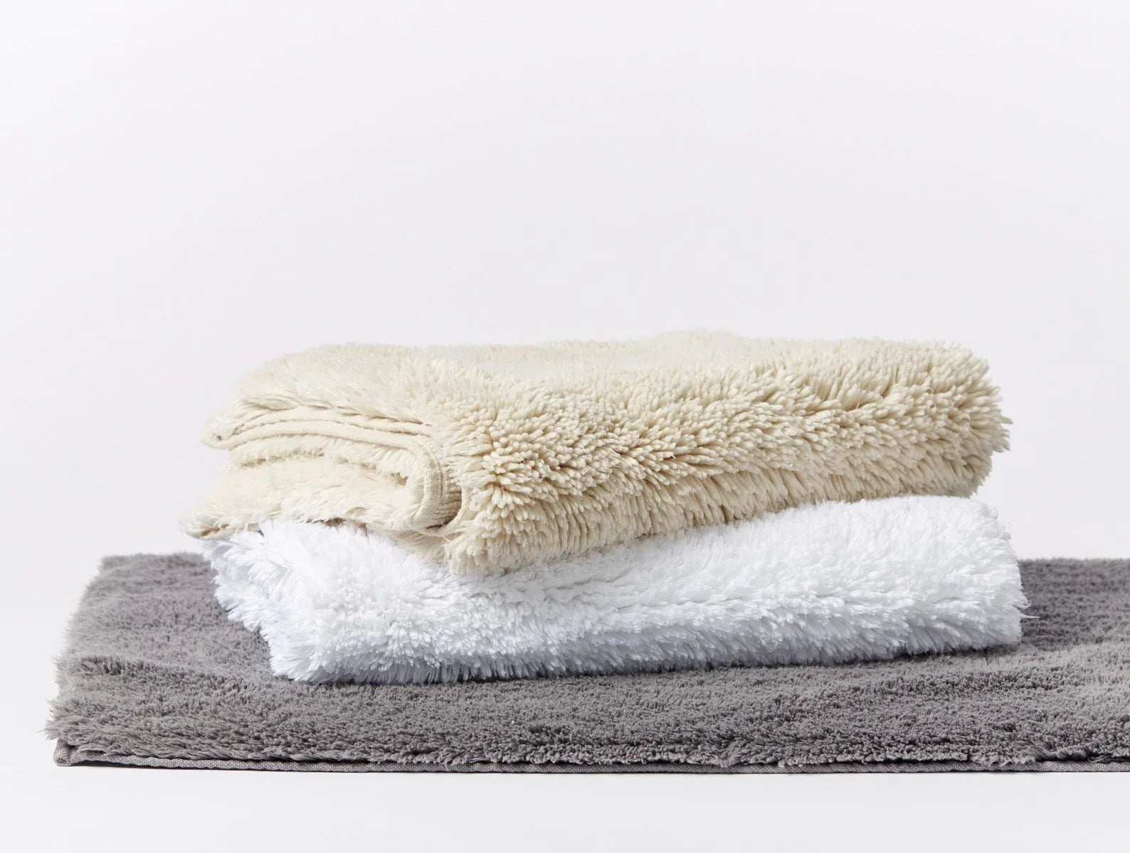 Coyuchi Shag Organic Bath Rug