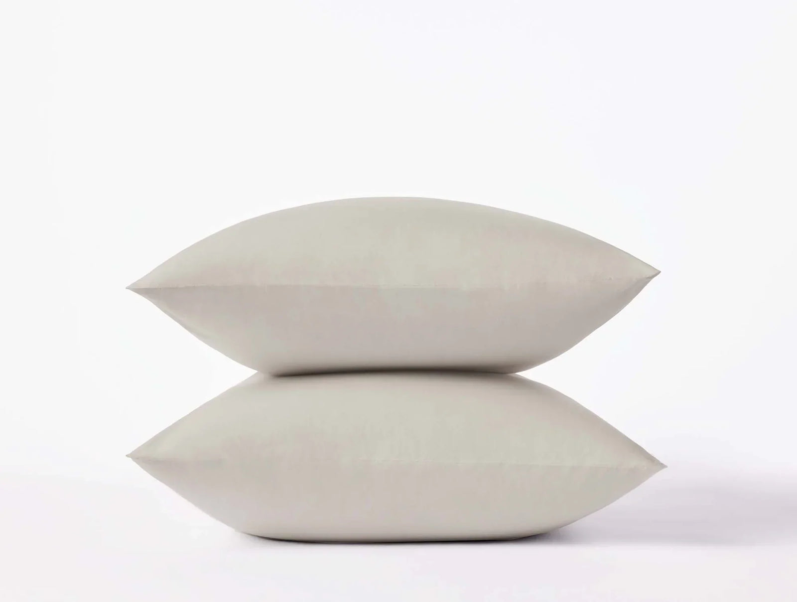 Coyuchi Stone Refined Organic Percale Sheet Set