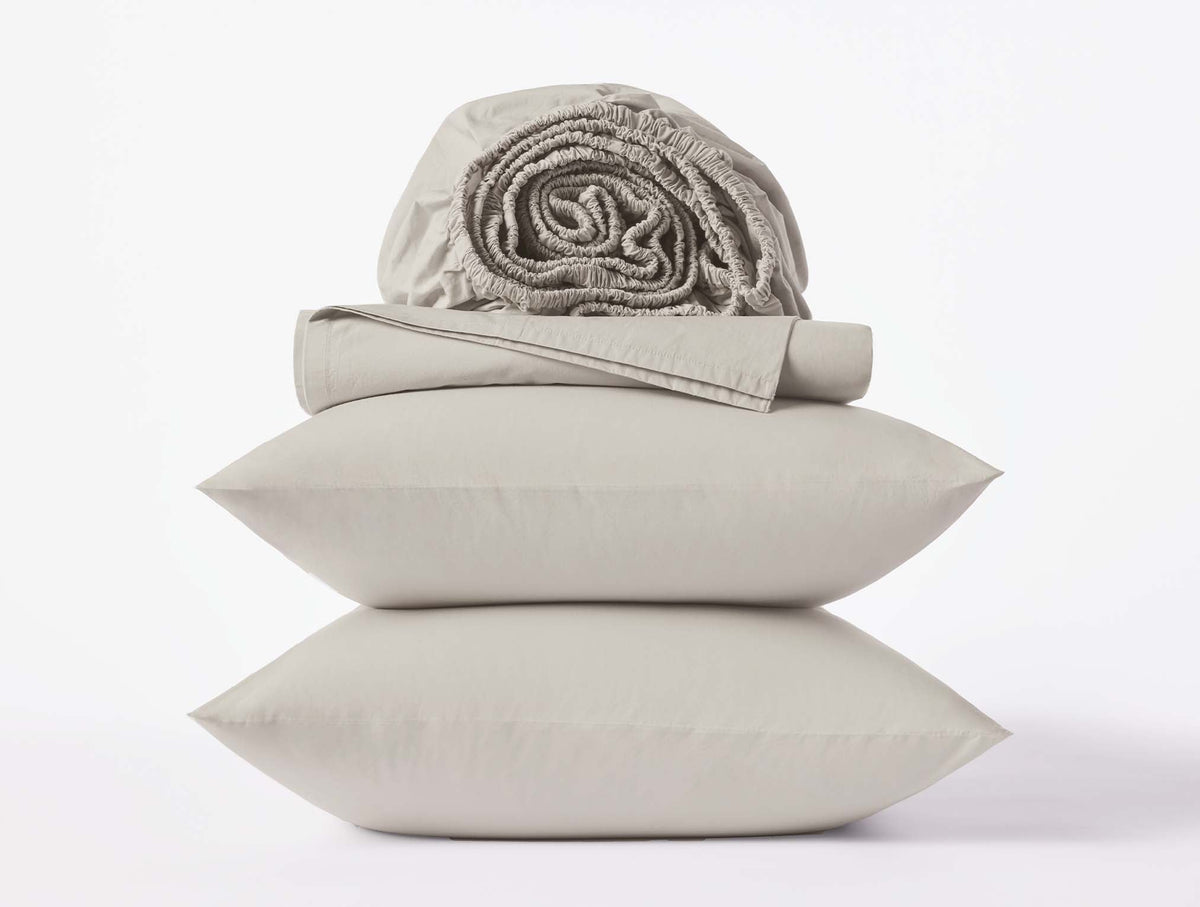 Refined Organic Percale Sheet Set