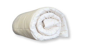 Soaring Heart Natural Beds Organic Quilted Cotton Comforter