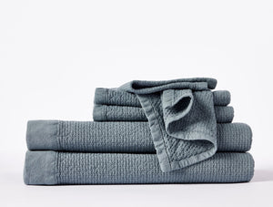 Coyuchi River Adriatic Organic Towels