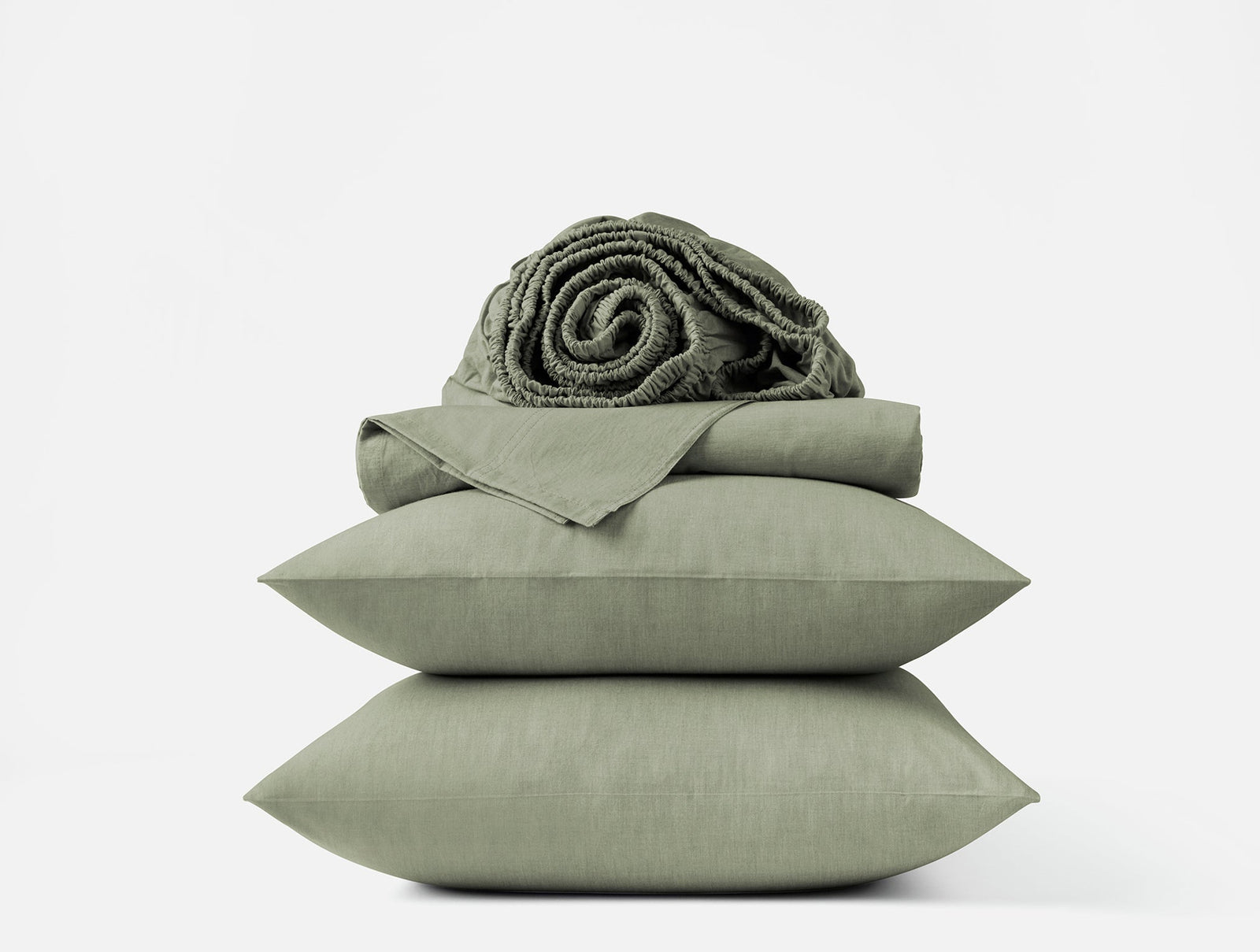 Organic Crinkled Percale™ Sheet Set