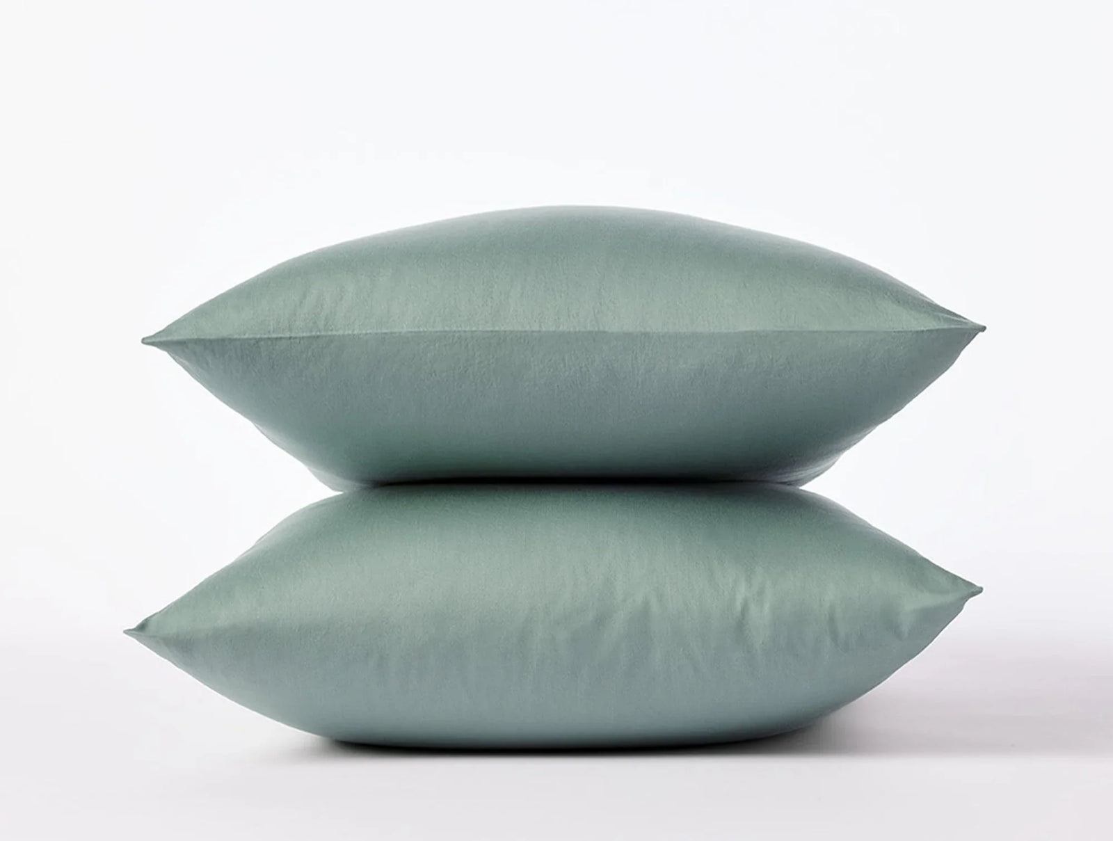 Coyuchi Pillowcase set - Standard Queen Sage Cloud Soft Organic Sateen Sheet Set