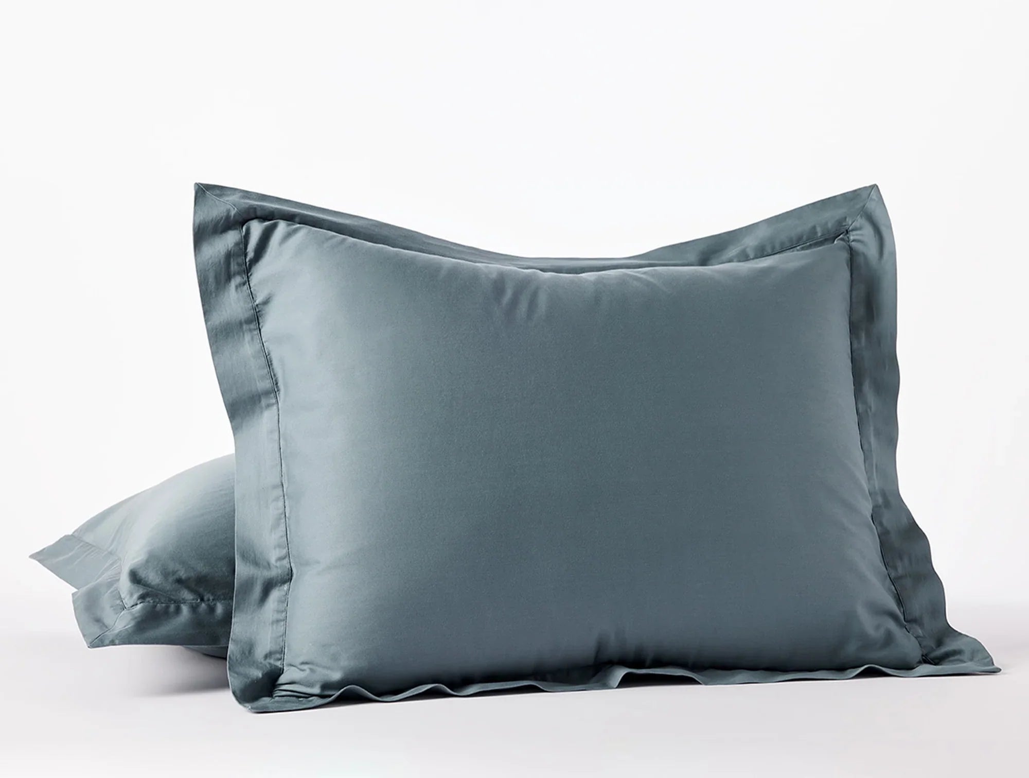 Coyuchi King Shams Gulf Cloud Soft Organic Sateen Duvet Cover