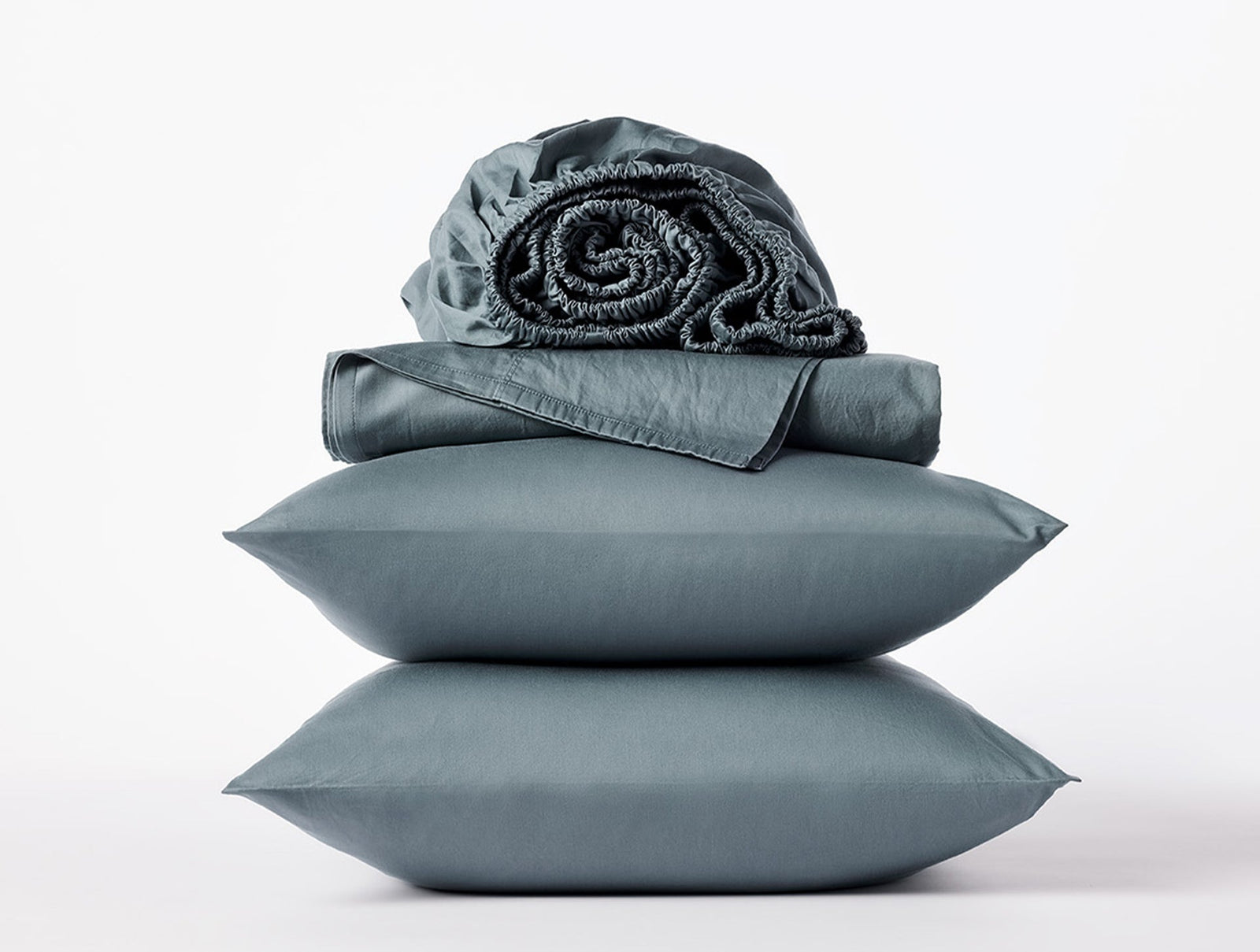 Coyuchi Gulf Cloud Soft Organic Sateen Sheet Set