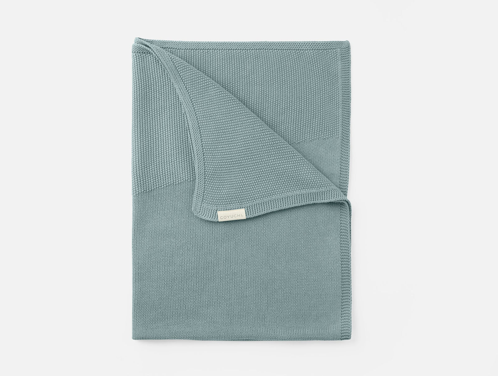 Coyuchi Arroyo Organic Knit Baby Blanket