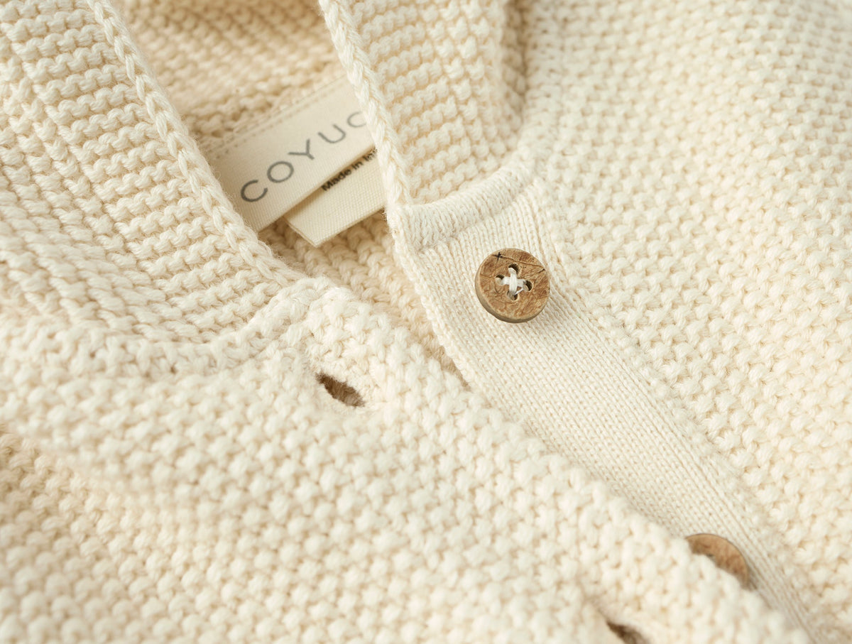 Coyuchi Undyed Arroyo Organic Knit Baby Snuggle Sack