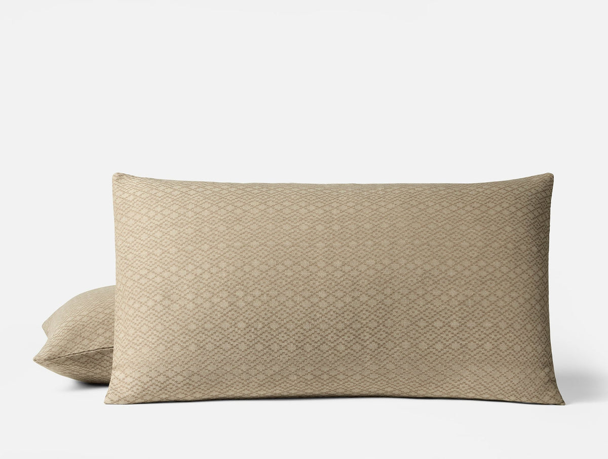 Coyuchi Sham - King Walnut Capitola Organic Duvet Cover