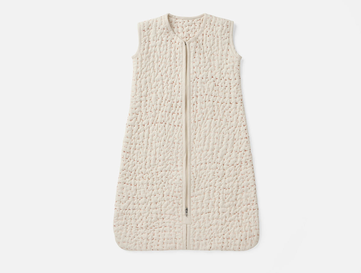 Coyuchi Pebbled Handstitched Organic Snuggle Sack