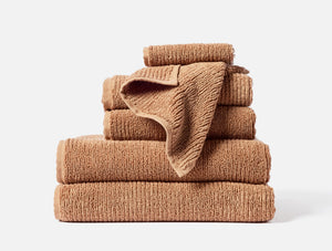 Coyuchi Ginger Temescal Organic Towels & Bath Mat