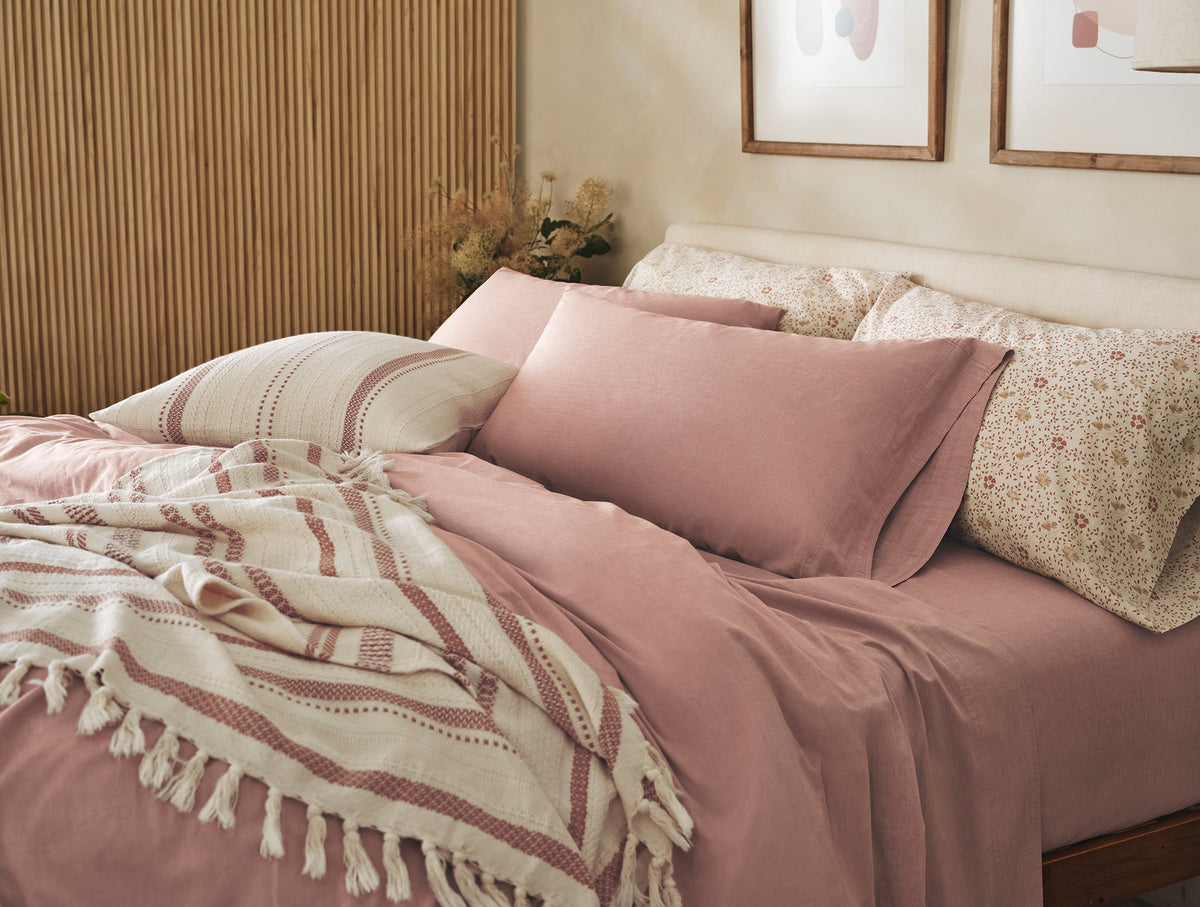 Organic Crinkled Percale™ Sheet Set
