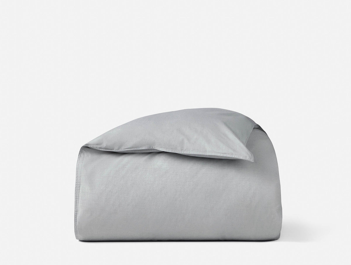 Coyuchi Organic Crinkled Percale™ Duvet Cover