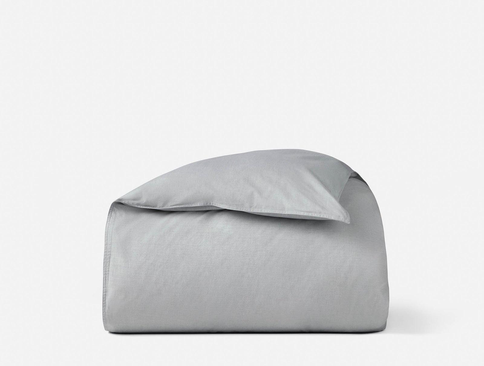 Organic Crinkled Percale™ Duvet Cover