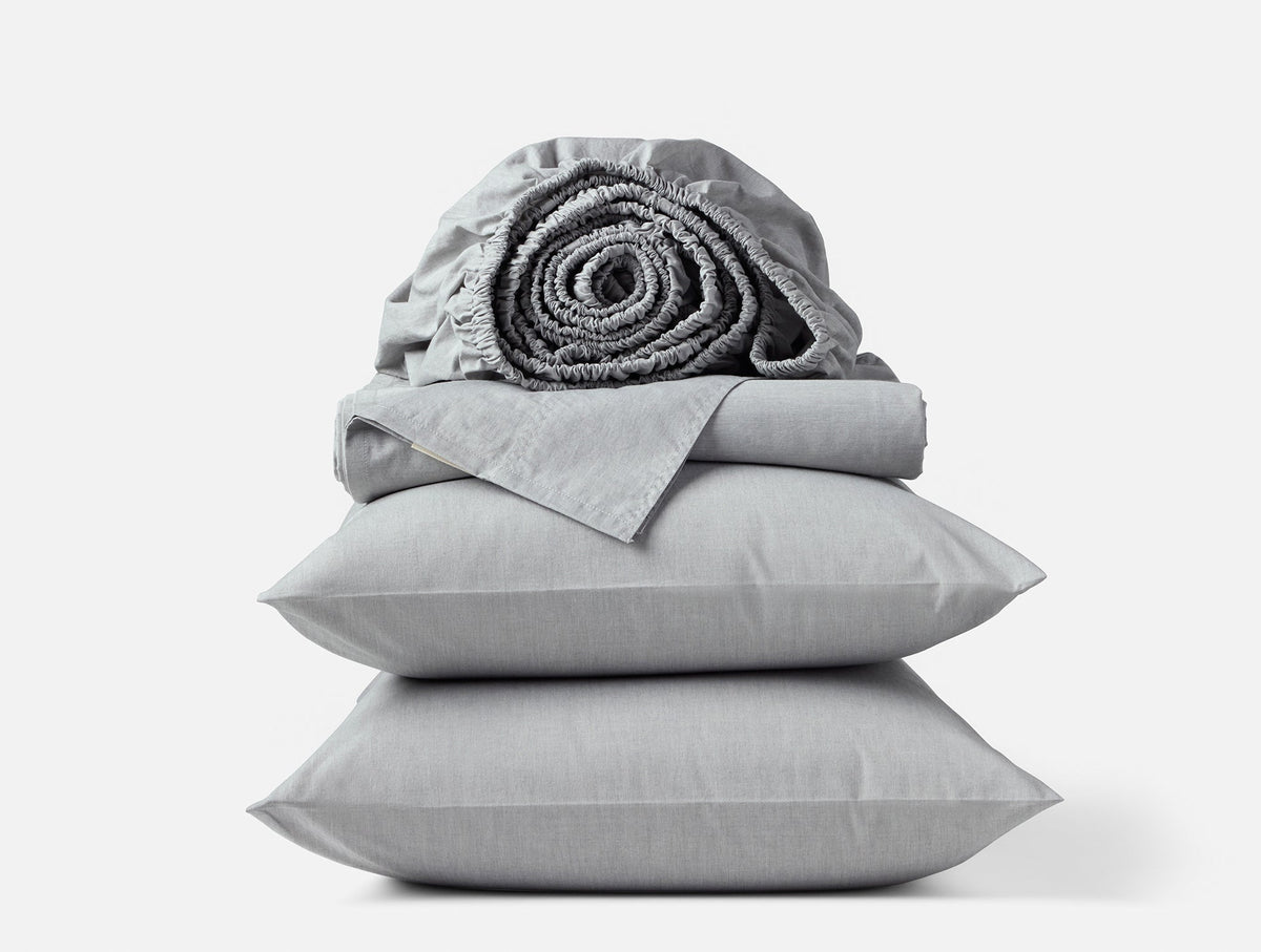 Organic Crinkled Percale™ Sheet Set