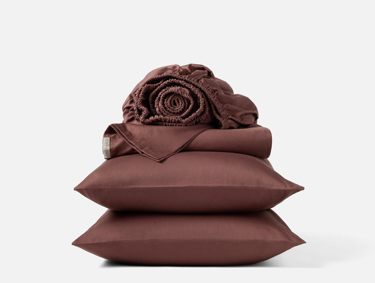 Coyuchi Cloud Soft Organic Sateen Sheet Set