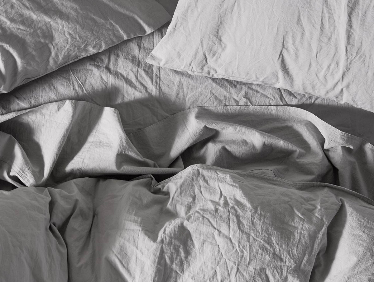 Organic Crinkled Percale™ Sheet Set