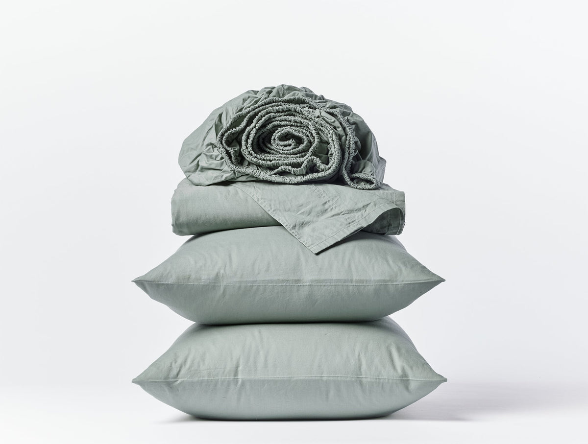 Organic Crinkled Percale™ Sheet Set