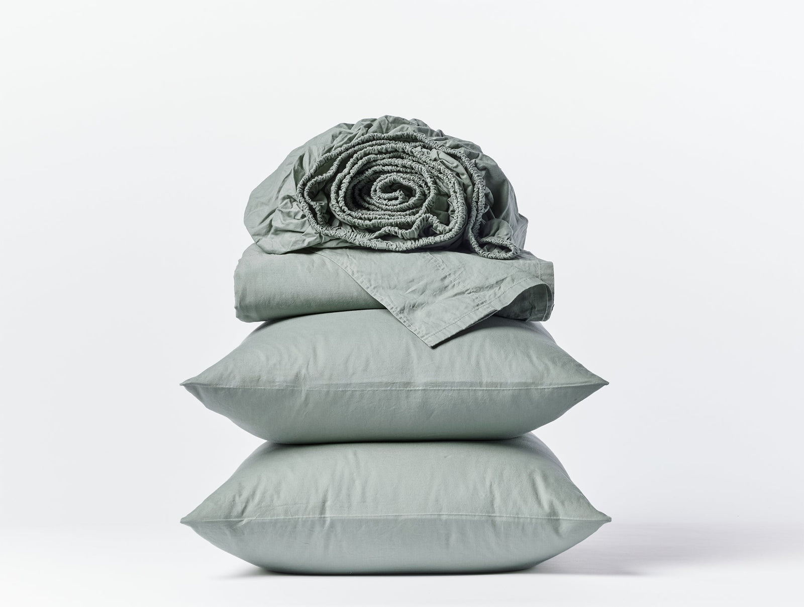 Organic Crinkled Percale™ Sheet Set