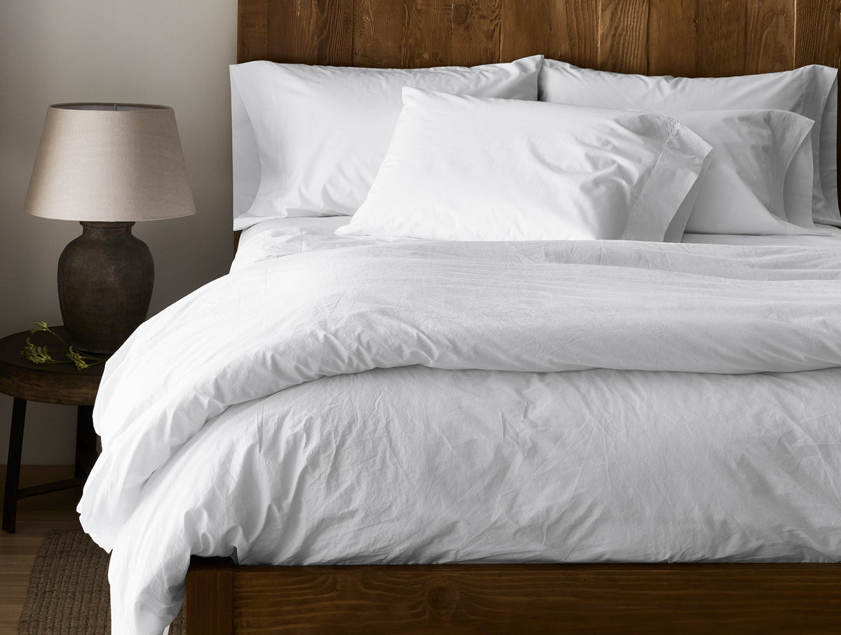 Refined Organic Percale Sheet Set