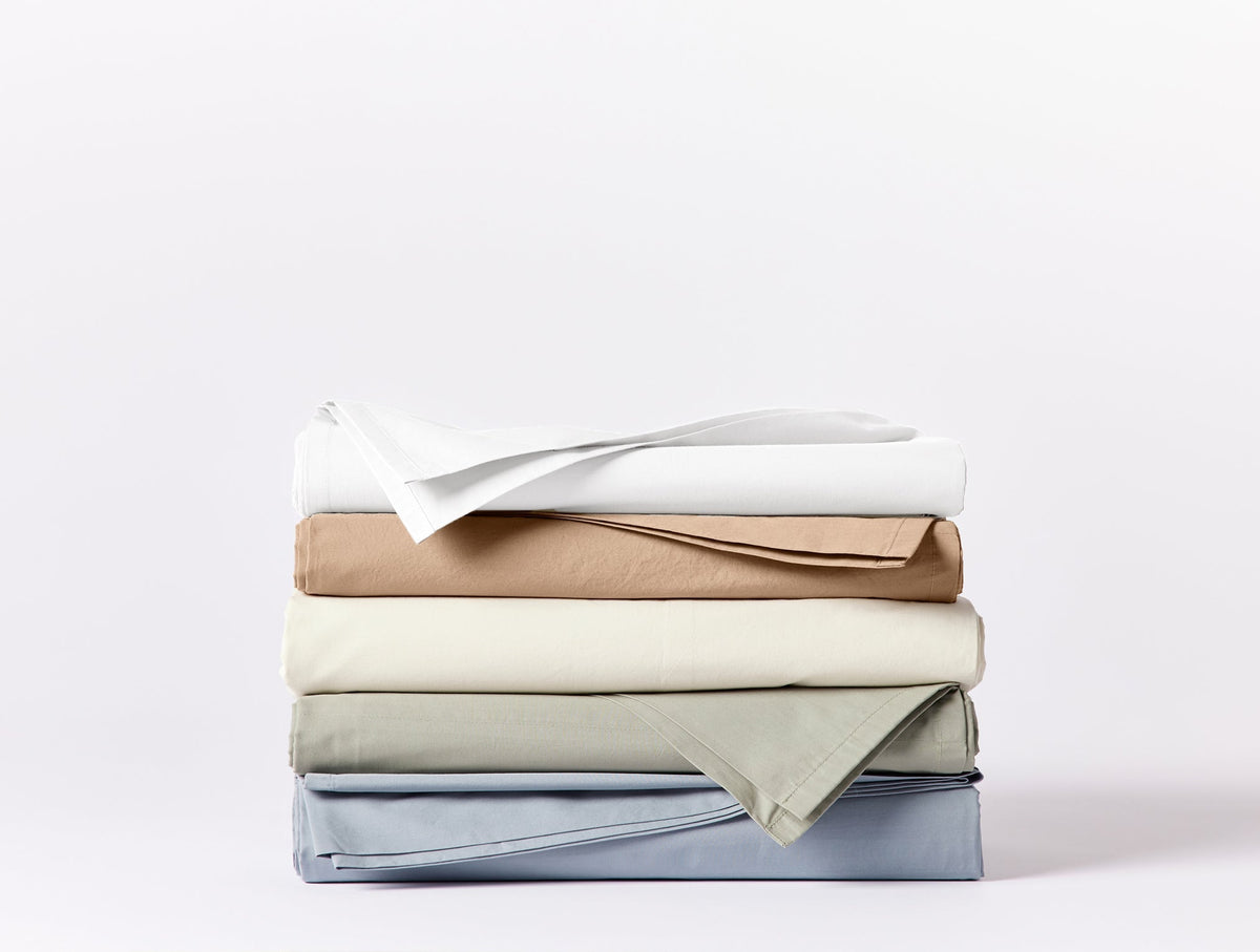 Refined Organic Percale Sheet Set
