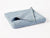 Coyuchi Bath Sheet Stone Blue Air Weight Organic Towels & Bath Mats