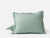 Coyuchi King Sham Seafoam Refined Organic Percale Duvet Cover