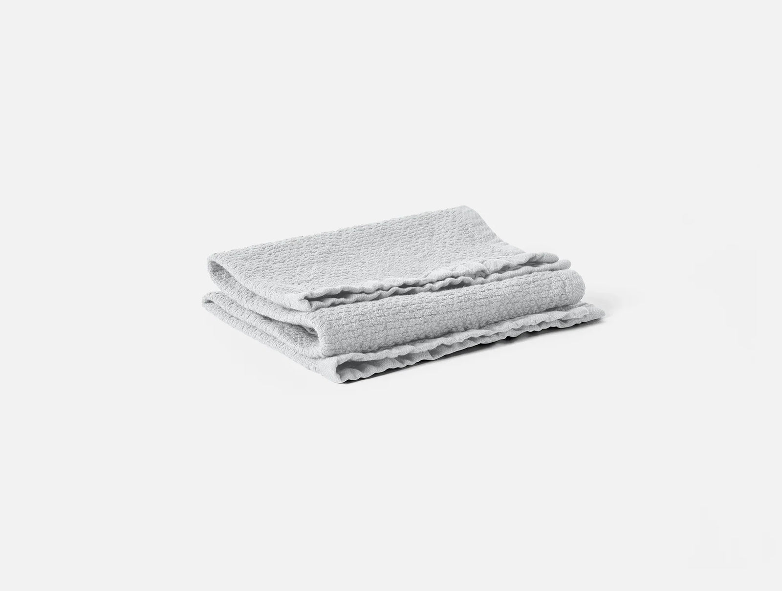 Coyuchi Guest Towel Seal Adriatic Organic Towels